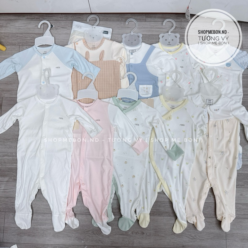 [ Nous ] Bộ liền thân Body Nous dài tay cho bé trai bé gái