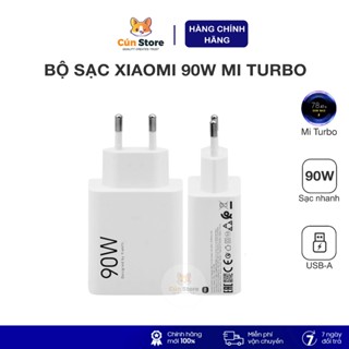  Bộ sạc Xiaomi Mi Turbo 90W sạc siêu nhanh cho Mi 14 Mi 15 Mi 15Ultra Redmi K80 | Bảo hành 6 tháng 