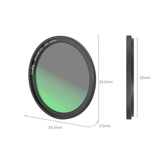 SmallRig Magnetic CPL Filter 52mm 4216 - hít nam châm cho điện thoại