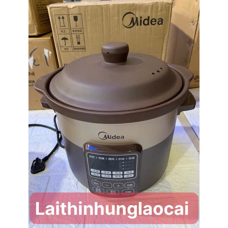 (New)Nồi hầm chậm MIDEA 1,8 lít -4 lít  và 5 lít