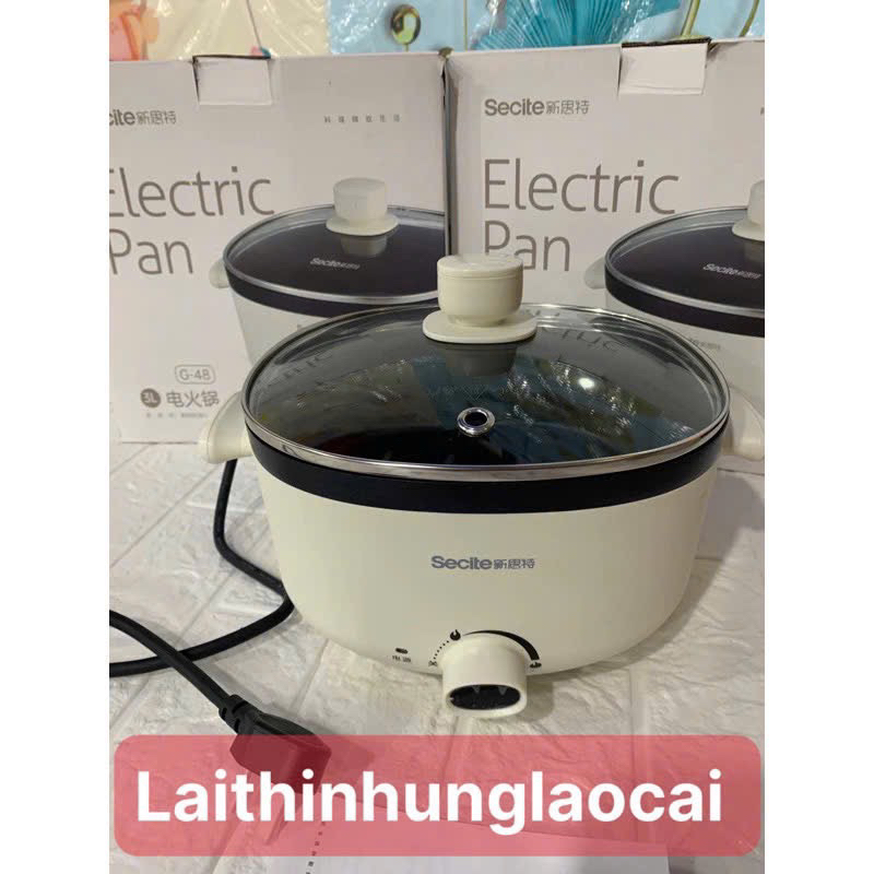 Nồi lẩu -chảo điện đa năng Secite,rán ,nấu,ăn lẩu-hàng cao cấp