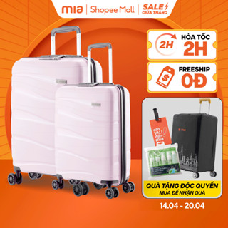 [COMBO SIÊU HỜI] Combo 2 Vali Kéo MIAvn Du Lịch Pisani LANI - Size 20/24/28  Nhựa PP Siêu Bền, Hạn Chế Bể Vỡ