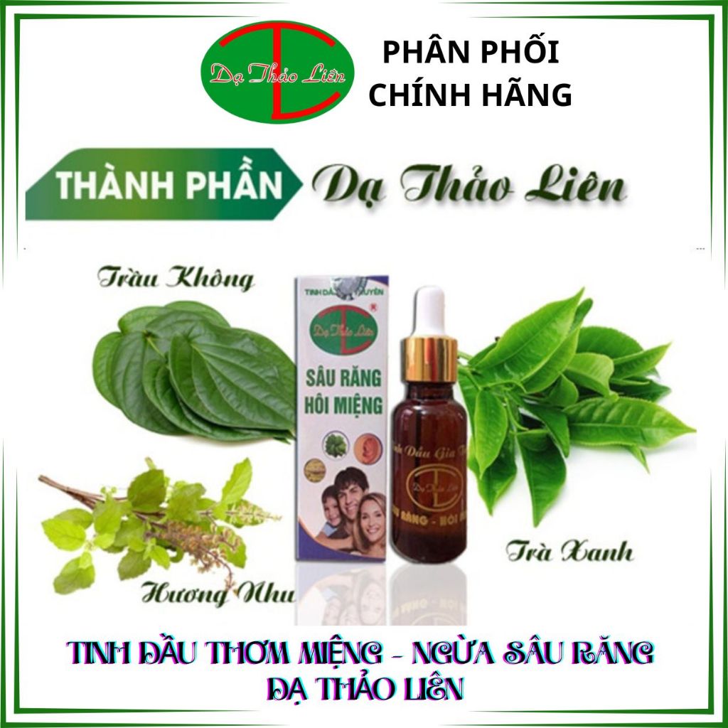 [5ml] Tinh Dầu Thơm Miệng Ngừa Sâu Răng Miệng Dạ Thảo Liên