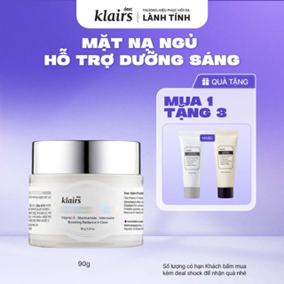 Mặt nạ ngủ dưỡng da Dear, Klairs Freshly Juiced Vitamin E Mask 90g
