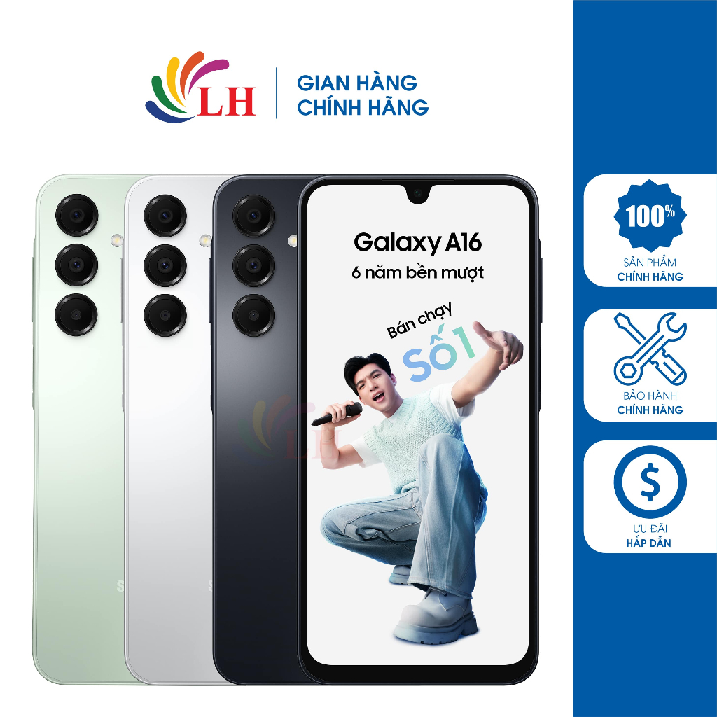 Điện thoại Samsung Galaxy A16 LTE (8GB/256GB) - Hàng chính hãng