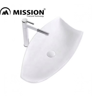 Lavabo để bàn nghệ thuật màu đen (KT 60x35)