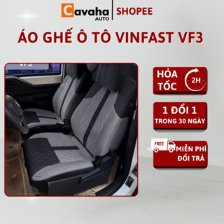 Bộ Áo Ghế Ô Tô Xe Vinfast VF3 Da Nappa Luxury - Cavaha Auto