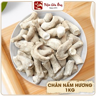  Chân nấm hương 1kg khô thơm sạch chân nấm to dùng làm ruốc nấm chà bông nấu món ăn chay 