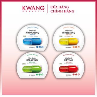 Hộp 10 Miếng Mặt Nạ BNBG Vita Genic Dưỡng Ẩm, Phục Hồi, Hỗ Trợ Dưỡng Trắng Da Hàn Quốc