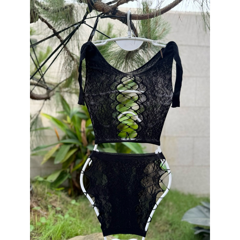 Đồ Croptop Body Sexy Cám Dỗ Bodysuit Ren Đan Dây Siêu Sexy  Gợi Cảm 8037A [CWEAR.SEXY_ĐỒ NGỦ & NỘI Y CAO CẤP] | BigBuy360 - bigbuy360.vn