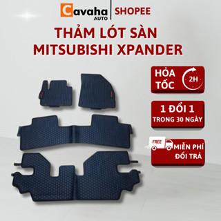 Thảm Sàn, Lót Sàn Cao Su Đúc Xe Mitsubishi  Xpander Không Mùi, Không Thấm Nước, Dễ Vệ Sinh