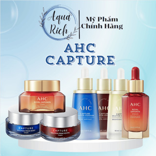 [MẪU MỚI] Serum Kem Dưỡng Ẩm - Trắng Da AHC Capture White Solution Max - Royal Saponin Ampoule 50ml