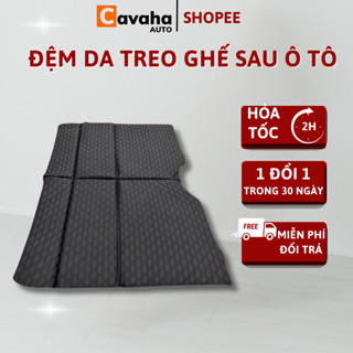 Đệm Treo Xe Ô Tô 6 Mảnh Chịu Tải Trọng Lớn, Chất Liệu Da Cao Cấp Thích Hợp Cho Tất Cả Dòng Xe 5 - 7 Chỗ - Cavaha Auto