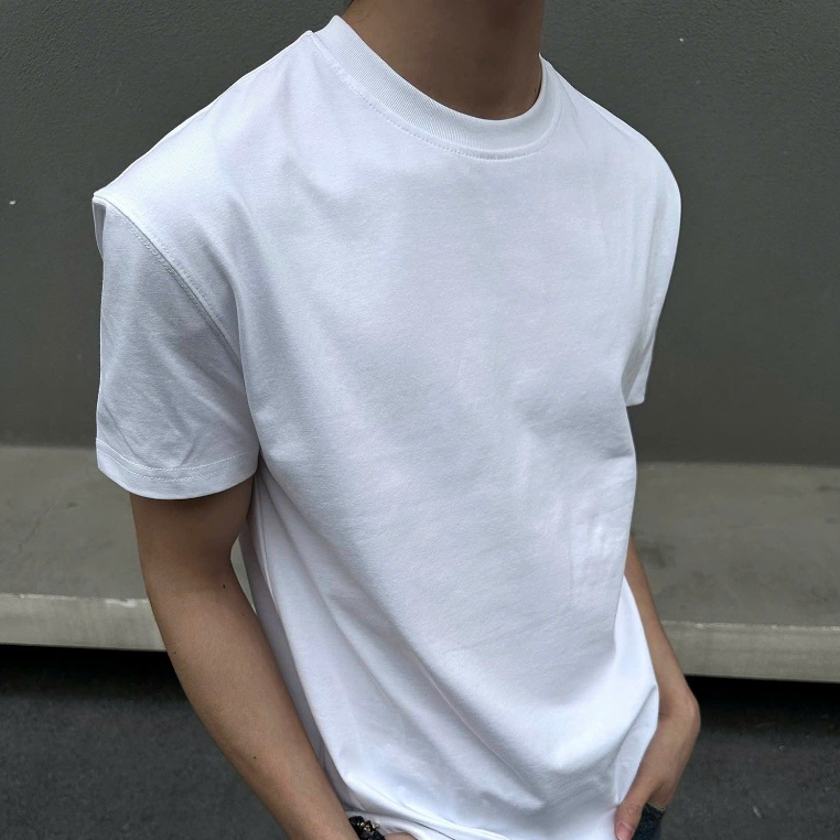 Áo Thun Trơn Clean Fit GODMOTHER Áo Thun Unisex Co Giãn 4 Chiều Cổ Tròn Form Fit Ôm Body Tôn Dáng | BigBuy360 - bigbuy360.vn