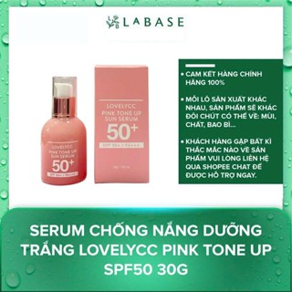 Serum Chống Nắng Dưỡng Trắng LOVELYCC Pink Tone Up SPF50 30g