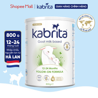 Sữa dê Kabrita Hà Lan số 2 cho bé - Lon 800g