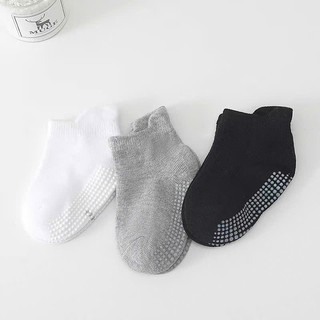 Set 6 đôi Tất chống trượt cho bé hàng cao cấp phong cách Basic