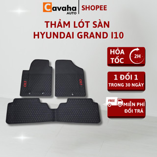 [XẢ KHO GIÁ GỐC] Thảm Sàn, Lót Sàn Cao Su Đúc Xe Hyundai Grand I10 Không Mùi, Không Thấm Nước