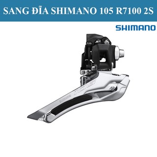 Sang Đĩa Shimano 105 R7100 2S Japan Cùi Đề Trước Chuyển Đĩa Trước Xe Đạp