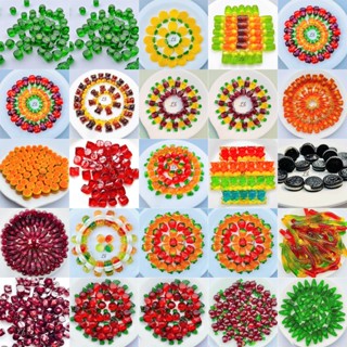 Sỉ túi 2,5 Kg Kẹo chip dẻo QQ 4D, kẹo mạch nha và nước ép hoa quả - Tiệm Ăn Vặt Nhà Gà