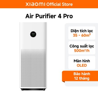 Máy Lọc Không Khí Xiaomi Smart Air Purifier 4 Pro EU - Bản Quốc Tế, Điều khiển App Tiện Ích