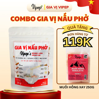 Combo Gói Gia Vị Nấu Phở Bò Tự Nhiên Vipep - Gia vị Vipep