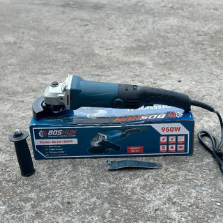Máy Mài Chà Đánh Bóng Cầm Tay Boshun Công Suất 950W Lưỡi 100mm Thông Dụng Chuẩn Đồng 100% Điện Máy Quyết Trang