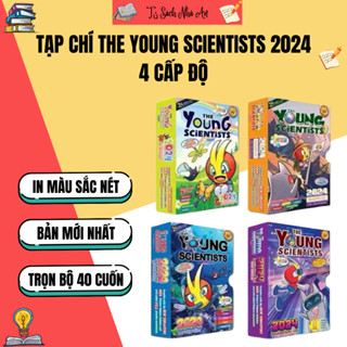  Sách - Tạp chí The Young Scientists 2024 – Combo 4 Cấp độ  bản mới nhất  