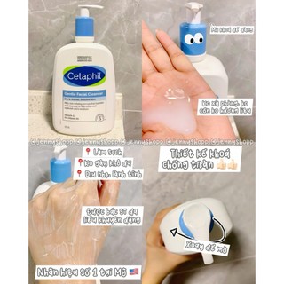 Sữa Rửa Mặt Cetaphil Gentle Skin Cleanser làm sạch dịu nhẹ không kích ứng