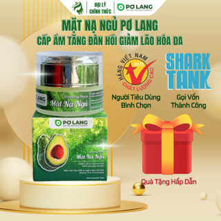 Mặt nạ ngủ dưỡng da Pơ Lang mặt nạ dưỡng ẩm mặt nạ cấp ẩm chiết xuất từ trái bơ tươi 30gram