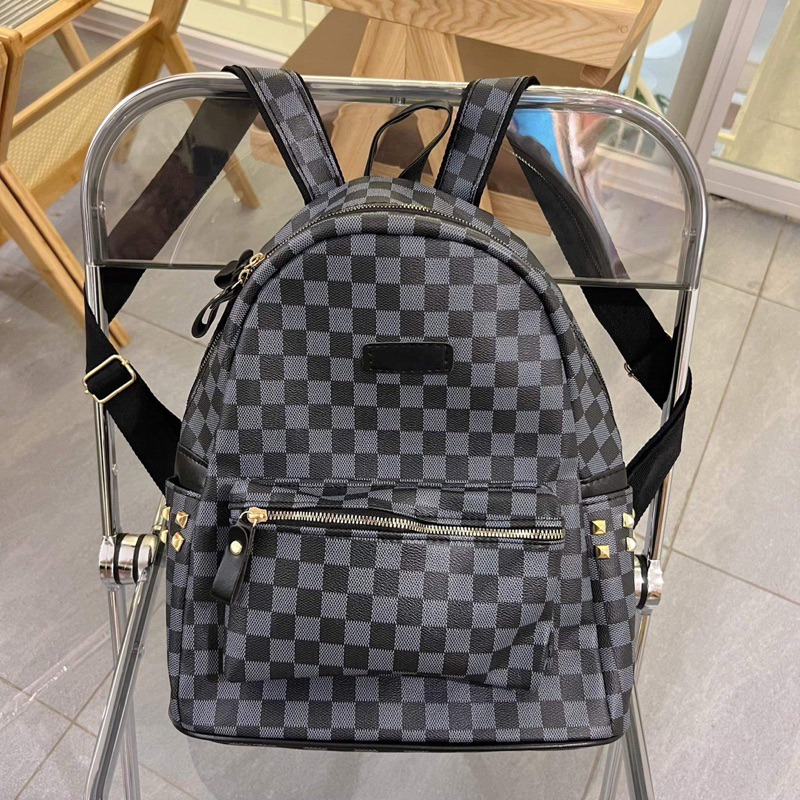 Balo nam nữ đi học đi chơi hoạ tiết chữ size 40cm trẻ trung năng động đựng vừa sách vở A4 laptop