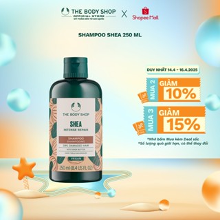 Dầu Gội Hương Bơ Hạt Mỡ SHEA BUTTER RICHLY REPLENISHING SHAMPOO The Body Shop