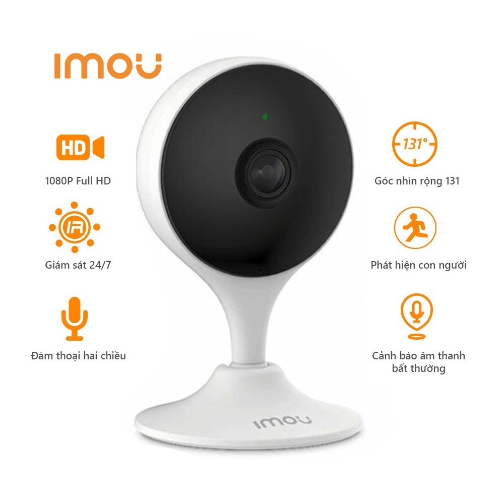 Camera Wifi  trong nhà IMOU IPC-C22EP 2.0MP GÓC RỘNG-ĐÀM THOẠI 2 CHIỀU