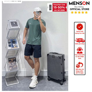 Đồ thể thao nam Adidas cao cấp thun lạnh chuẩn phom xịn đẹp Menson MH4-0216 Đồ bộ nam thể thao hàng hiệu mùa hè 2024