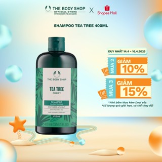 Dầu Gội Tràm Trà Tea Tree Purifying and Balancing Shampoo 400ml The Body Shop