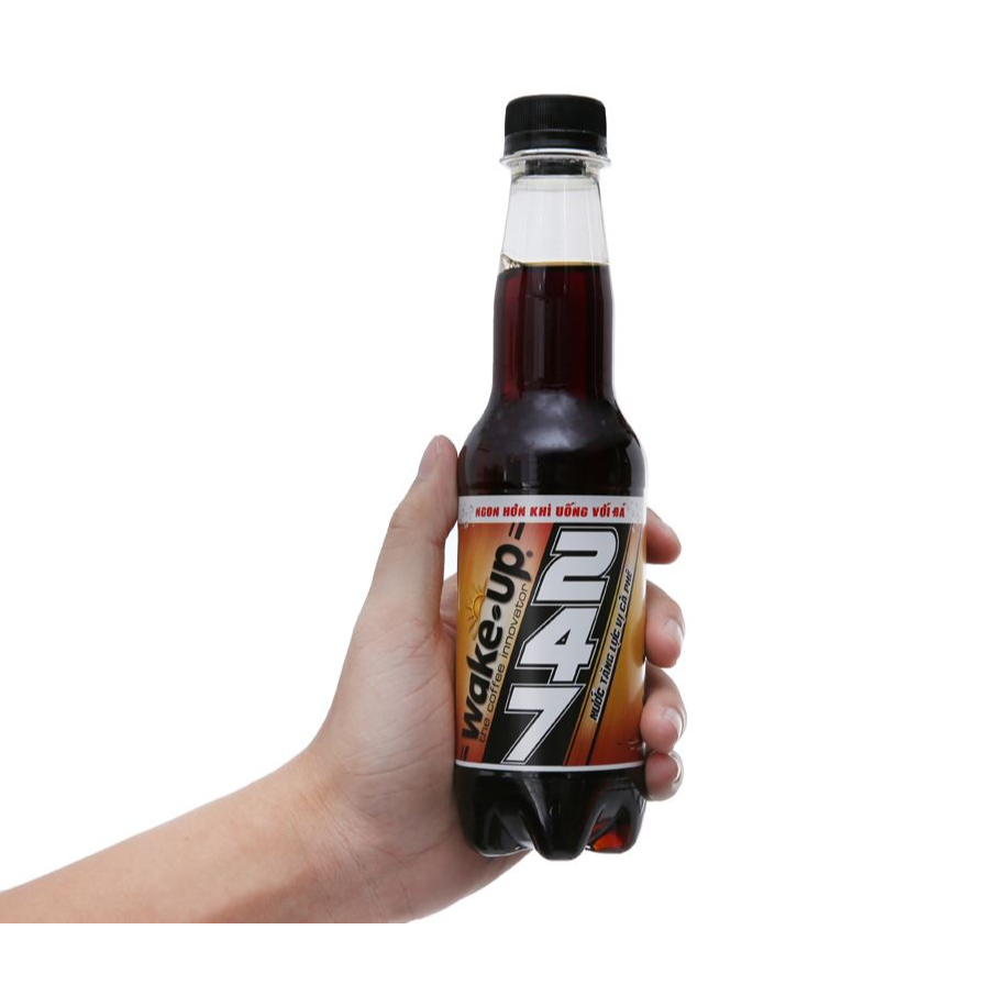 Combo 6 Chai Nước Tăng Lực Wake Up 247 Vị Cafe 330ml