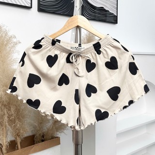 Bigsize (71-85kg)⭐️ Quần đùi thun xòe họa tiết cho nữ mặc nhà mặc ngủ thoải mái