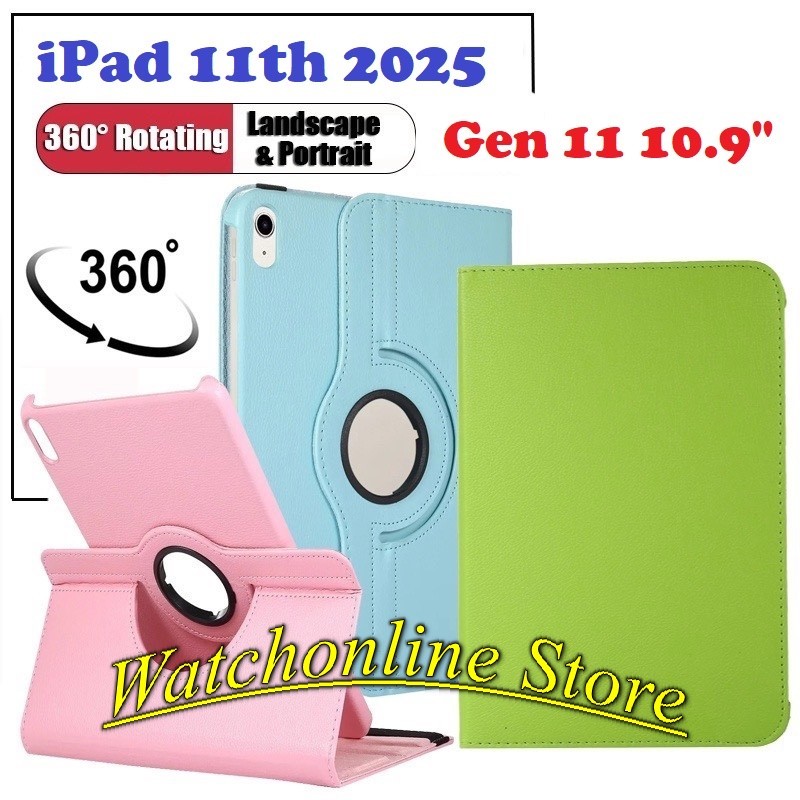 Bao da xoay thông mình dành cho iPad 11th (2025) 10.9 "iPad 10th Gen 10.9-inch A2757 A2777