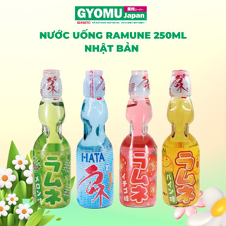 Nước uống Ramune hata 200ml bổ sung khoáng chất giải khát ngày hè hiệu quả - Gyomu Japan
