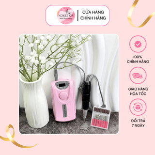 Máy Mài EN 101 Cao Cấp - Phá Gel, Mài Khóe, Phá Bột êm mượt, Đầm Tay, Tặng Hộp 6 Đầu Mài Chuyên Dụng