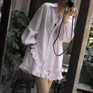  Gabyli Label - Set kẻ sọc nhúng bèo mùa hè - SARAH SET 