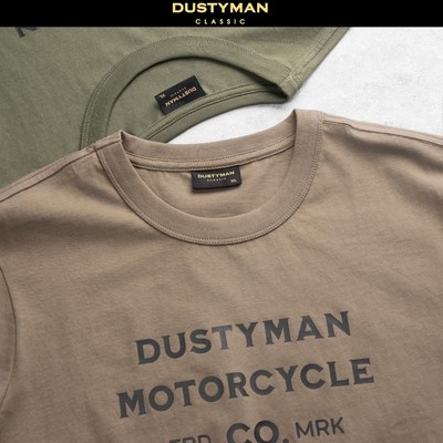 Áo Thun Nam Alden Dustyman, Vải 100% Cotton Cao Cấp,Hình In Cổ Điển,Form Regular Fit