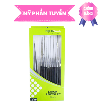 Bộ Lấy Ráy Tai Kềm Nghĩa Cao Cấp 10 Món