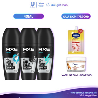 Lăn khử mùi Axe hương nước hoa 40ml nam tính ngăn mùi 48h