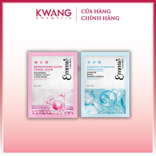 Lẻ 01 miếng Mặt Nạ Giấy Emmie By Happy Skin Tencel Cấp Ẩm, Dưỡng Sáng, Phục Hồi Da 23g