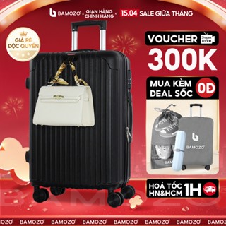 Vali du lịch size 20/size 24 Bamozo 8801/8809, Vali kéo Xách Tay Bịt Góc Chống Va Đập - Bảo hành 5 năm,1 đổi 1 30 ngày