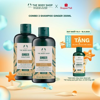Combo 2 Dầu Gội Gừng Ginger Scalp Care Shampoo 250ml The Body Shop