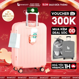 Vali Du Lịch Size 20/ Size 24 Bamozo 8812, Vali Kéo Xách Tay Cao Cấp Bo Góc Tròn Chống Va Đập - Bảo Hành 5 Năm