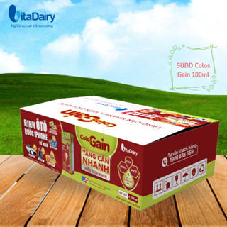 SUDD Colos Gain 180ml - thùng 48 hộp - VitaDairy