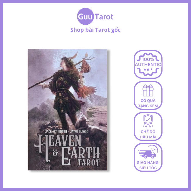 Bộ Bài Heaven and Earth Tarot Kit (Guu Tarot Shop)